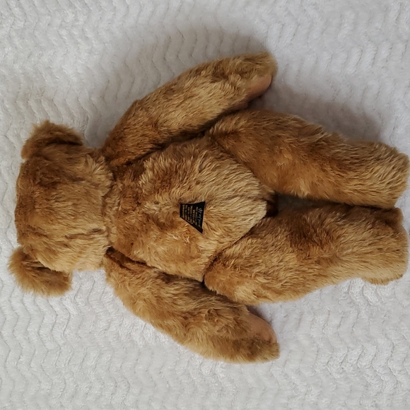 The Vermont Teddy Bear Company, 15" Brown Jointed Plush Stuffed Teddy Bear - Picture 7 of 8
